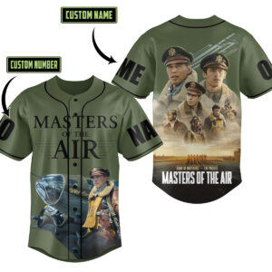 Masters of the Air Baseball Jersey For Men Women And Kids Gift for Fans