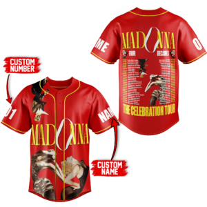 Madonna Baseball Jersey For Men Women And Kids Gift for Fans