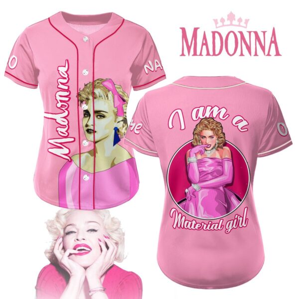 Madonna Baseball Jersey For Men Women And Kids Gift for Fans