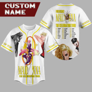 Madonna Baseball Jersey For Men Women And Kids Gift for Fans