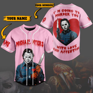 Michael Myers Baseball Jersey For Men Women And Kids Gift for Fans