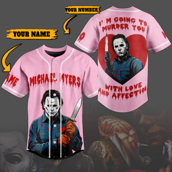 Michael Myers Baseball Jersey For Men Women And Kids Gift for Fans