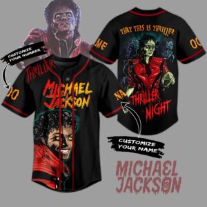 Michael Jackson Baseball Jersey For Men Women And Kids Gift for Fans