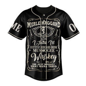 Merle Haggard Sing Baseball Jersey For Men Women And Kids Gift for Fans 3
