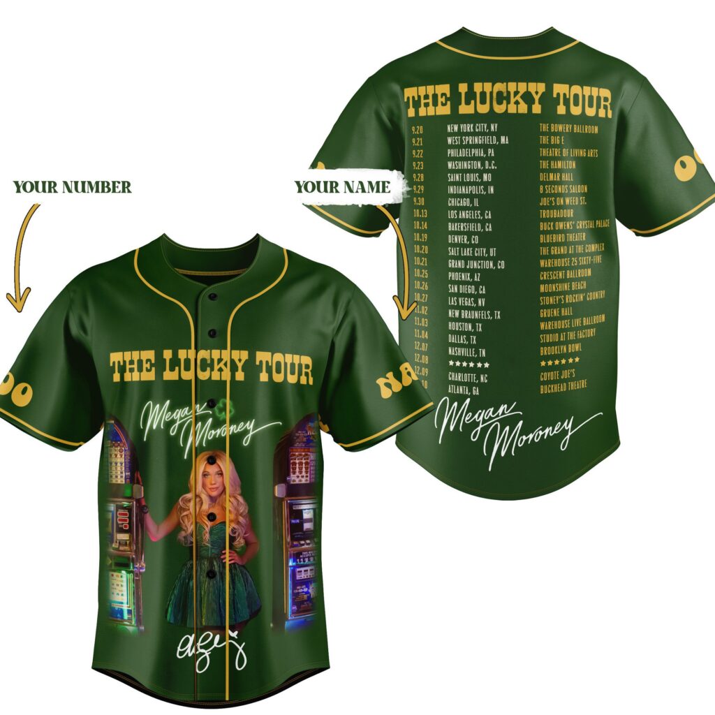 Megan Moroney Baseball Jersey For Men Women And Kids Gift for Fans Megan Moroney Baseball Jersey For Men Women And Kids Gift for Fans