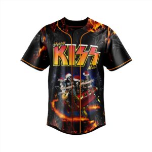 Merry Kissmas Rock Baseball Jersey For Men Women And Kids Gift for Fans 1