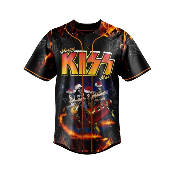 Merry Kissmas Rock Baseball Jersey For Men Women And Kids Gift for Fans