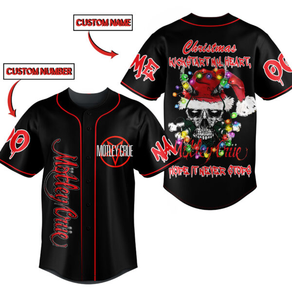 Motley Crue Baseball Jersey For Men Women And Kids Gift for Fans