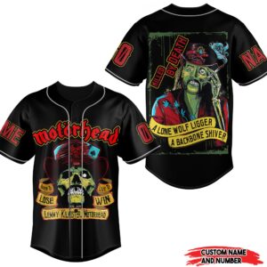 Motorhead Baseball Jersey For Men Women And Kids Gift for Fans