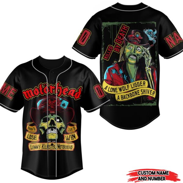 Motorhead Baseball Jersey For Men Women And Kids Gift for Fans