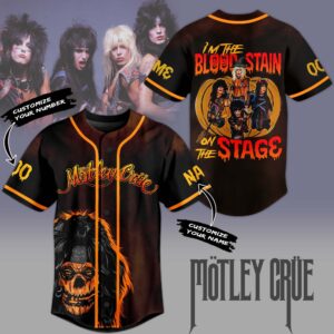 Motley Crue Baseball Jersey For Men Women And Kids Gift for Fans