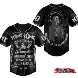 My Chemical Romance Baseball Jersey For Men Women And Kids Gift for Fans