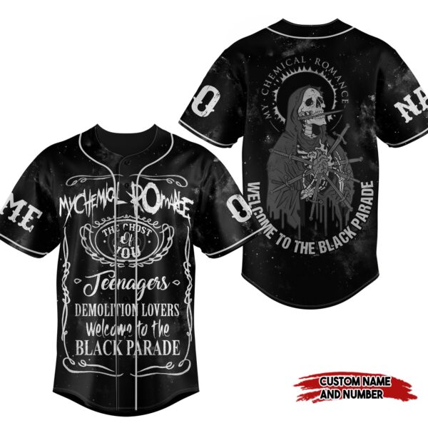 My Chemical Romance Baseball Jersey For Men Women And Kids Gift for Fans