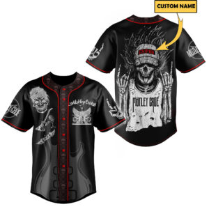 Motley Crue Baseball Jersey For Men Women And Kids Gift for Fans