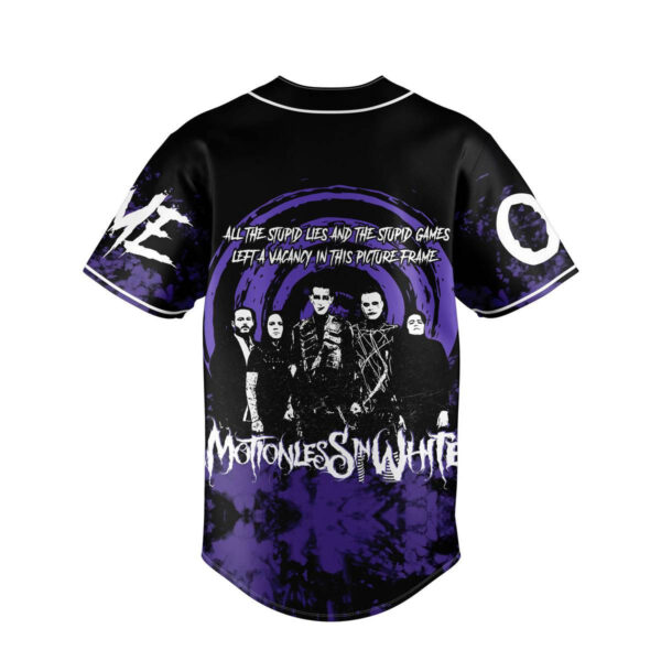 Motionless in White Baseball Jersey For Men Women And Kids Gift for Fans