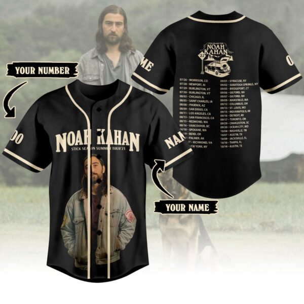 Noah Kahan Baseball Jersey For Men Women And Kids Gift for Fans
