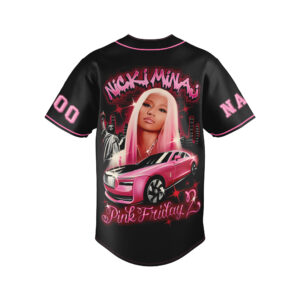 Nicki Minaj Baseball Jersey For Men Women And Kids Gift for Fans 1