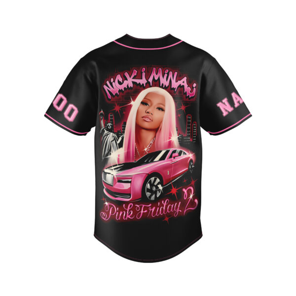 Nicki Minaj Baseball Jersey For Men Women And Kids Gift for Fans