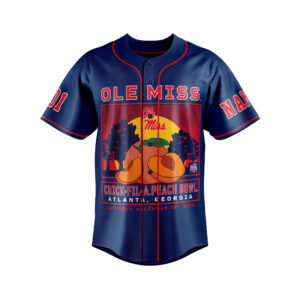Ole Miss Rebels Baseball Jersey For Men Women And Kids Gift for Fans 3