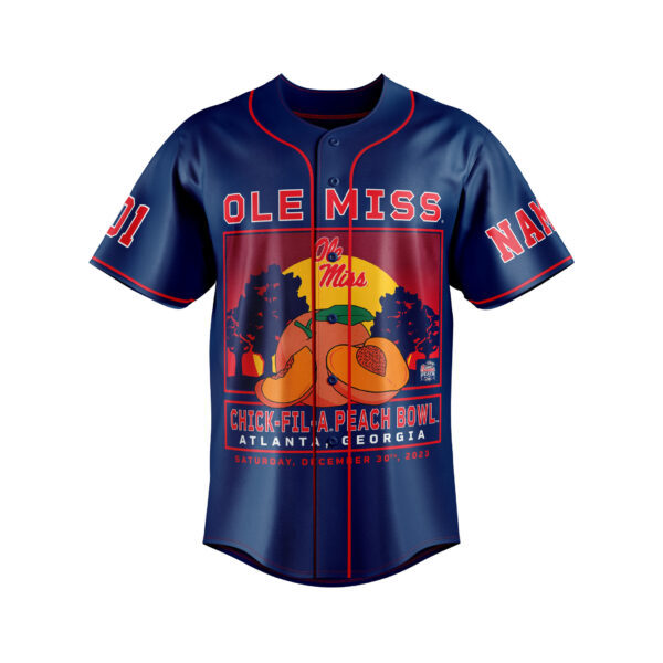Ole Miss Rebels Baseball Jersey For Men Women And Kids Gift for Fans