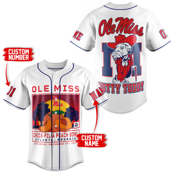Ole Miss Rebels Baseball Jersey For Men Women And Kids Gift for Fans