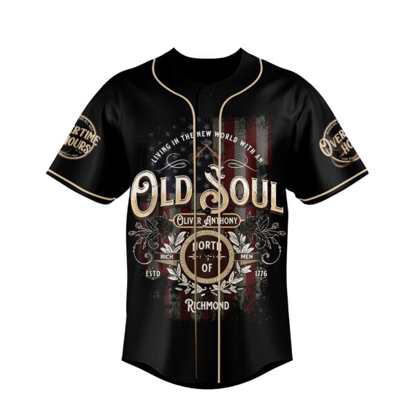 Old Soul Baseball Jersey For Men Women And Kids Gift for Fans