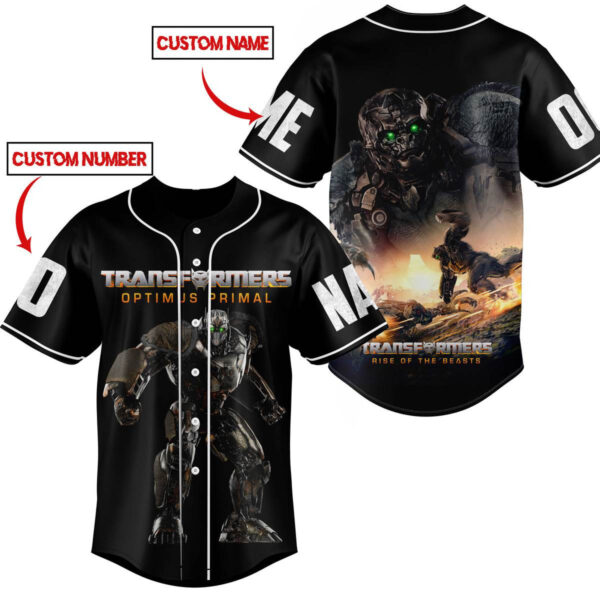 Optimus Prime Baseball Jersey For Men Women And Kids Gift for Fans