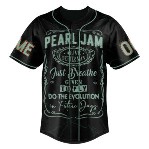 Pearl Jam Baseball Jersey For Men Women And Kids Gift for Fans 1