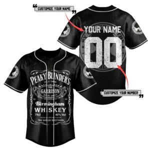 Peaky Blinders Baseball Jersey For Men Women And Kids Gift for Fans 3