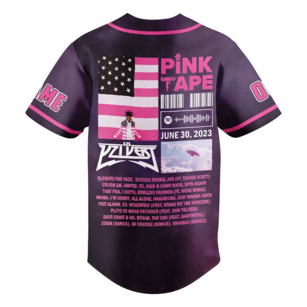 Pink Tape Baseball Jersey For Men Women And Kids Gift for Fans