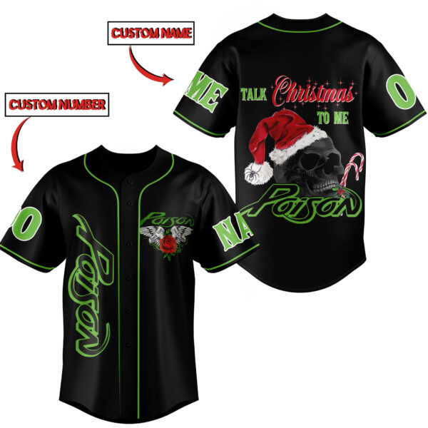 Poison Baseball Jersey For Men Women And Kids Gift for Fans