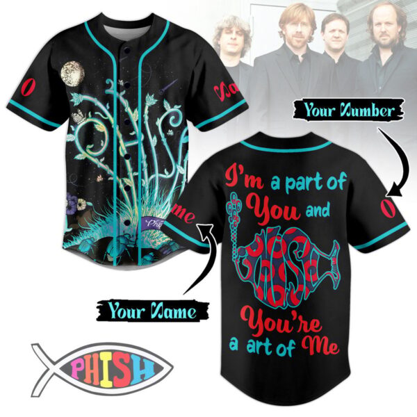 Phish Baseball Jersey For Men Women And Kids Gift for Fans
