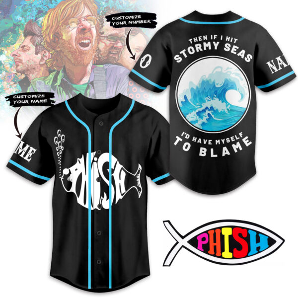 Phish Baseball Jersey For Men Women And Kids Gift for Fans
