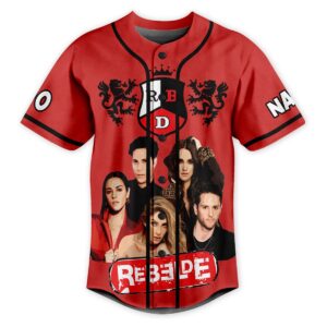 RBD Rebelde Baseball Jersey For Men Women And Kids Gift for Fans 3