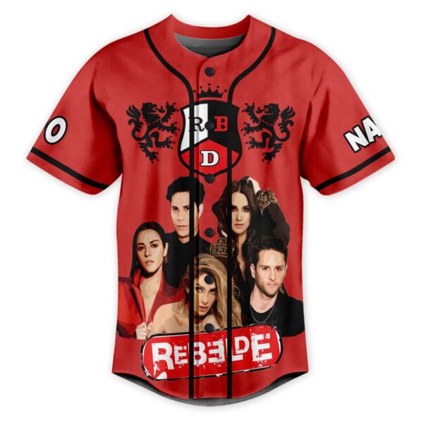 RBD Rebelde Baseball Jersey For Men Women And Kids Gift for Fans