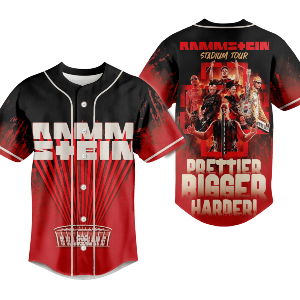 Rammstein Baseball Jersey For Men Women And Kids Gift for Fans