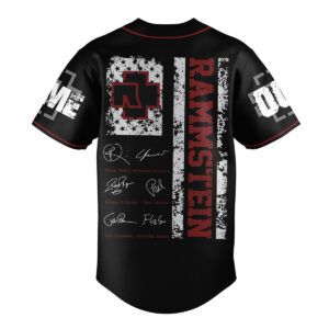 Rammstein Baseball Jersey For Men Women And Kids Gift for Fans 3