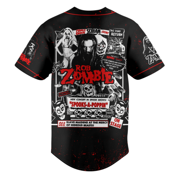 Rob Zombie Baseball Jersey For Men Women And Kids Gift for Fans