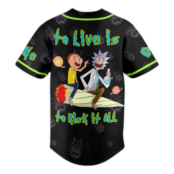 Rick And Morty Baseball Jersey For Men Women And Kids Gift for Fans