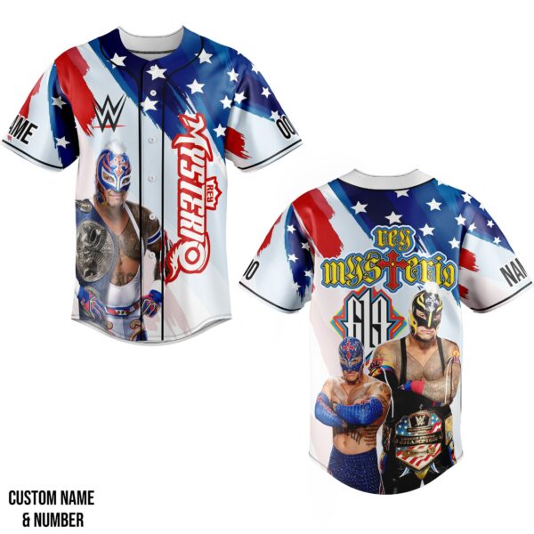 Rey Mysterio Baseball Jersey For Men Women And Kids Gift for Fans