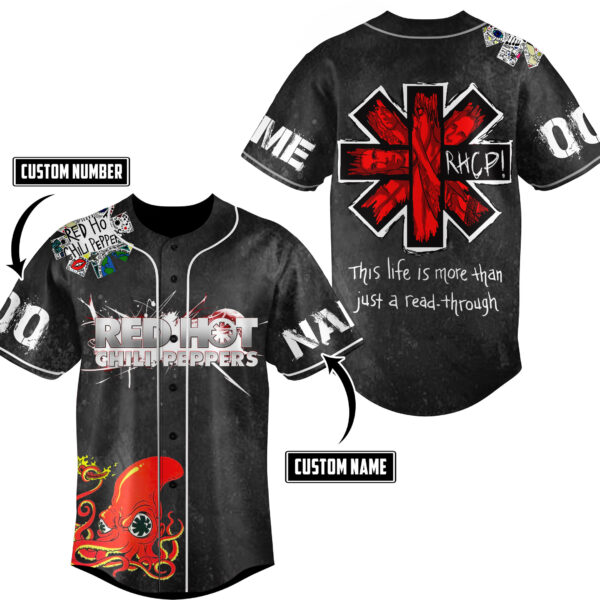 Red Hot Chili Peppers Baseball Jersey For Men Women And Kids Gift for Fans