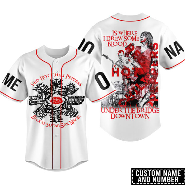Red Hot Chili Peppers Baseball Jersey For Men Women And Kids Gift for Fans