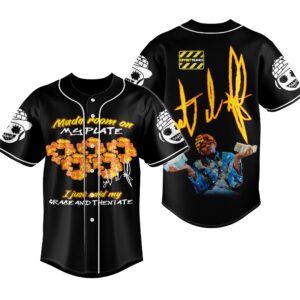 Say My Grace Offset Baseball Jersey For Men Women And Kids Gift for Fans 1