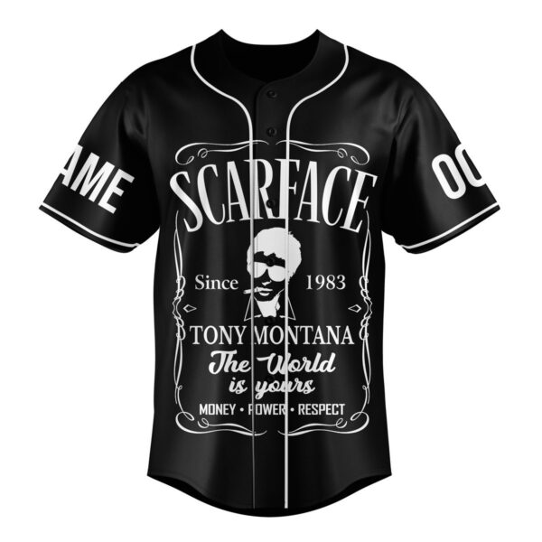 Scarface Tony Montana Baseball Jersey For Men Women And Kids Gift for Fans