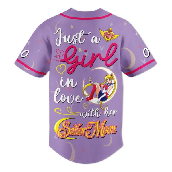 Sailor Moon Baseball Jersey For Men Women And Kids Gift for Fans