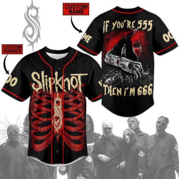 Slipknot Baseball Jersey For Men Women And Kids Gift for Fans