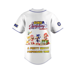 Sonic the Hedgehog Baseball Jersey For Men Women And Kids Gift for Fans 1
