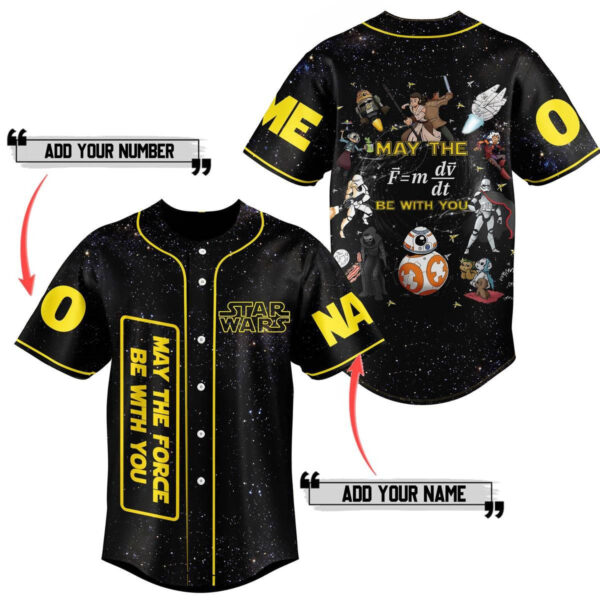Star Wars Baseball Jersey For Men Women And Kids Gift for Fans