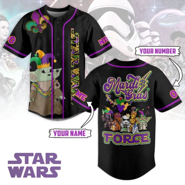 Star War Baseball Jersey For Men Women And Kids Gift for Fans