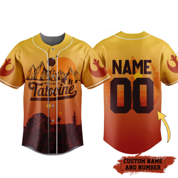 Star War Welcome To Tatooine Baseball Jersey For Men Women And Kids Gift for Fans